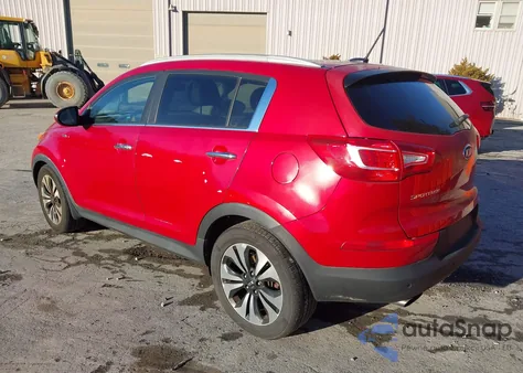 2011 Kia Sportage Sx z USA, uszkodzony, nr VIN KNDPCCA63B7113476